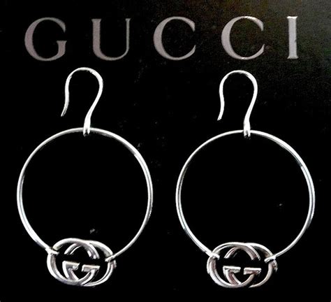 gucci ss earrings|vintage gucci earrings.